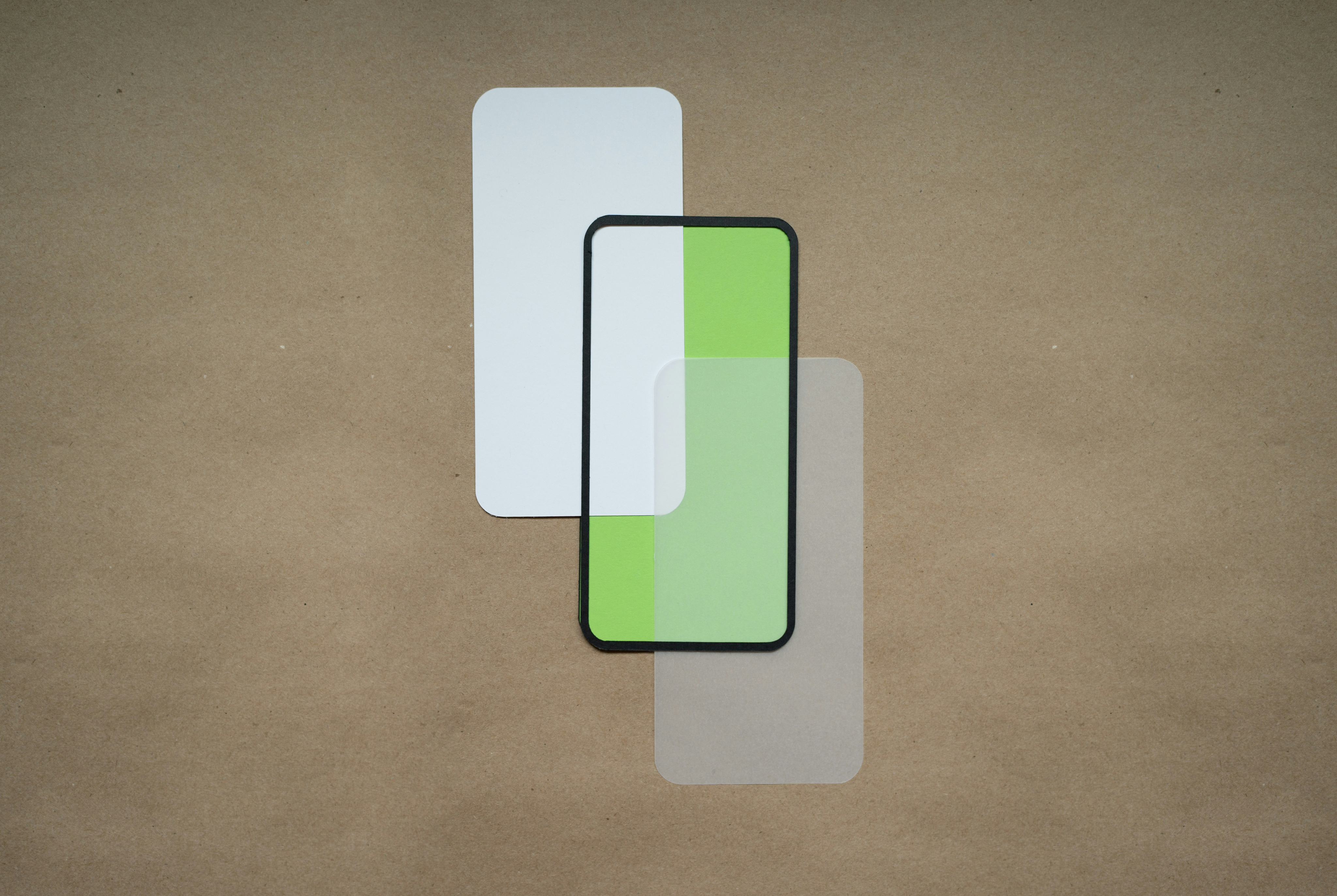 Illustration of multiple iphone screens
